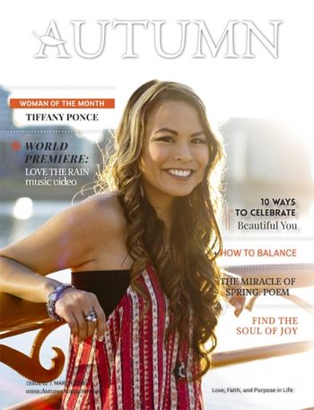 Autumn Magazine (Phoenix, Arizona) Tiffany Ponce featured as "Woman of the Month" in the March 2016 issue of Autumn Magazine.
