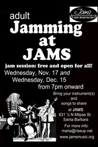 JAMS adult jam session