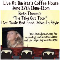 BETH TINNON “TAKE OUT TOUR” and OUTDOOR CONCERT