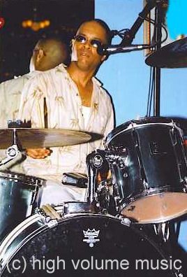 Onstage at Blues in the Alley in Underground Atlanta - 2004
