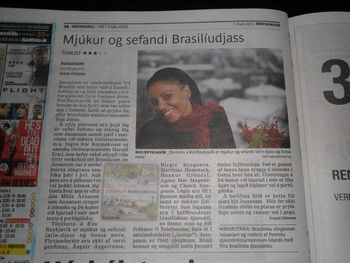 CD Critic on Newspaper Frettabladid - 01/03/2013
