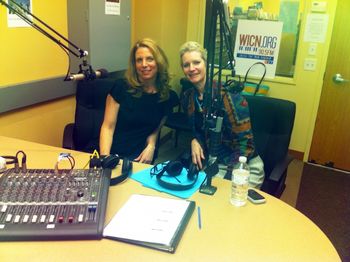 IMG_2463 Myself and Pamela Hines at WICN Live Jazz New England Show
