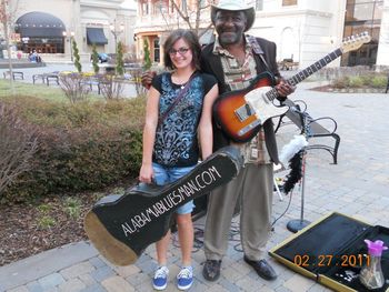 Take a Pic with the BluesMan $5.00 ?
