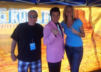 Bret with Tom and Maria Kool FM

