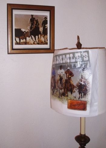 Cowgirl - bag & picture
