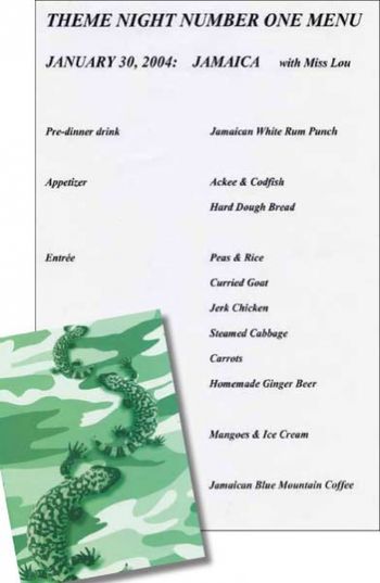 Jamaica - menu folder

