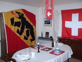 Swiss - dining room left

