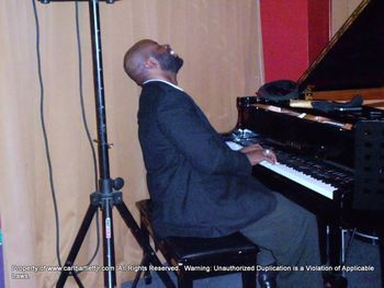 Brilliant Pianist Sharp Radway Feeling the Musical Vibes at CREOLE!
