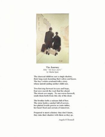"The Journey" Artwork by Mr. Spett and Poetry by Angela O'Donnell
