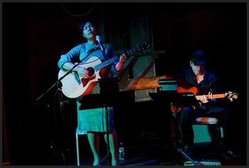 Anna & John Rice performing in "The Midnight City" Photo by Anthony Aicardi
