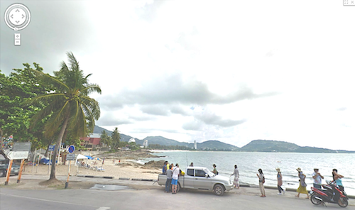 Thailand beach scene