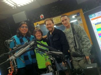 AFN Radio Interview - Aviano, Italy
