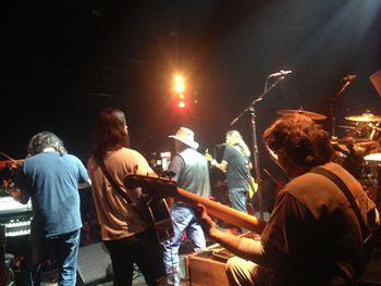 11-17-13-T-Town-125 Jamey and the boys onstage with Jamey's Dad in T-Town. 11/15/13
