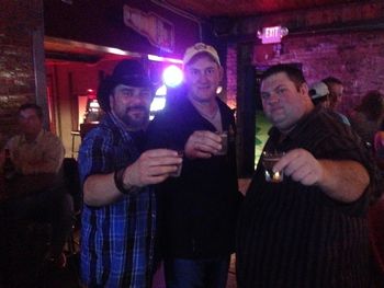 The Drink House Hal, Scott Green and Nick Huffman at The Drink House, November 2013
