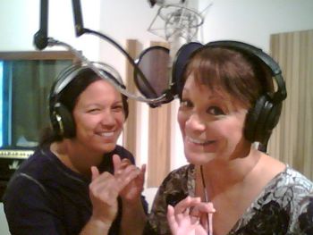Melissa & Ginger recording "Some Day Soon (God Is Love)
