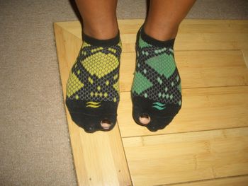 Melissa's matching socks
