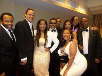 Black Ivory with Ashanti and family
