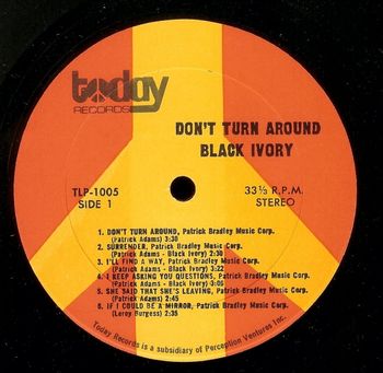 Don't Turn Around LP Side 1
