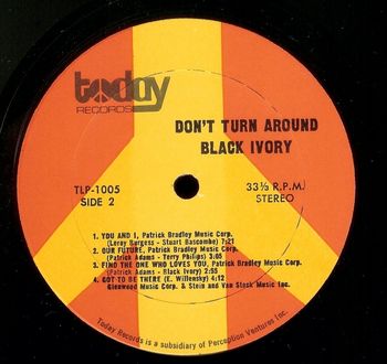 Don't Turn Around LP Side 2
