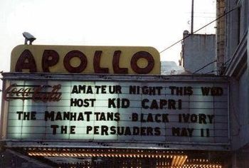 Black Ivory on the Apollo marquee.
