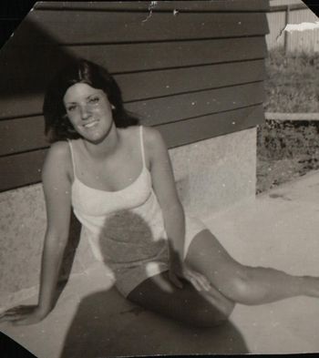 Pauline Cameron..summer of '69 About to head off to Aussie shortly
