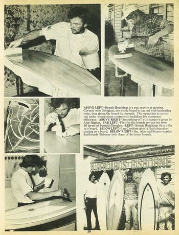Surfboards Gisborne.....we all went there at some stage .....1970...i remember seeing Billly Carson and Peter Morse there as well and Gary Lidgard
