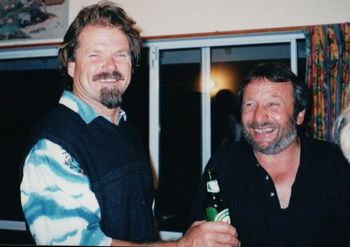 Whangarei boys Kevin Price and Herman Ducrot have a catch-up 2006
