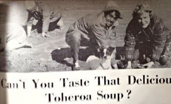 and man...did we love that toheroa soup!....
