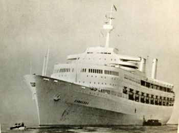 by 1970...there was a new trans-tasman ferry...the Canberra i remember going over on this ship twice....we didn't care how long it took...we weren't in a hurry to go anywhere....it was cheaper than flying and they feed us for 3 days...how good is that!!
