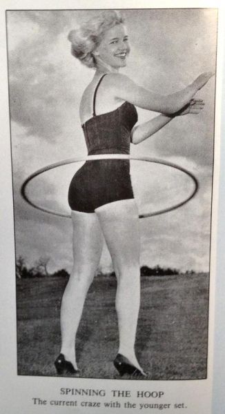 Hula Hoop craze hit us in '59 I remember spending hours and hours hula hooping then........why....i've no idea!!...ha!....what about you?...
