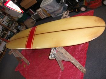 current photo of one of Butch's boards..... ..one of only 5 known Frobisher boards still in existance (Laurie's collection)...
