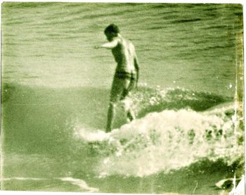 young Mr Crisp showing a lot of class here...... Rothesay Bay....Auckland....summer of '67
