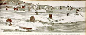 1938...Mount Maunganui...surfing in the 30s
