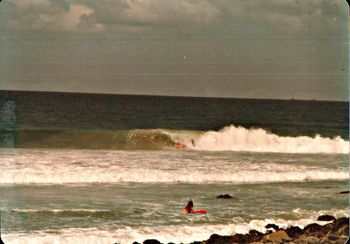 and finds the waves can be pretty heavy duty.... Morroco ...1973
