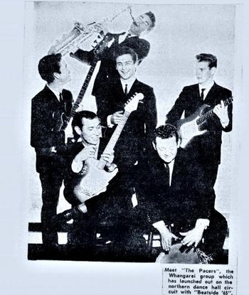 You also might remember around now in Whangarei... a band called 'The Pacers'...originally called 'The Harry Mann Combo'....remember!!.....Russell Shaw on Sax...Ewan Simpson...Alan Yovich....Peter Brown...Frank Bates...and Harry Mann..
