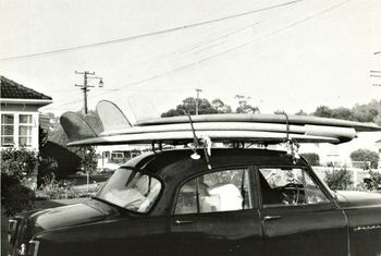 Ross's classic FE Holden...1963...man those roofracks were dodgy!! 63 Maunu rd...everyones regular hangout....
