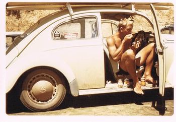 and there was Jims maungy 'shearing' mate 'Goldy...and his VW ......i think we all just about had Vdubs at one time or another didn't we!!
