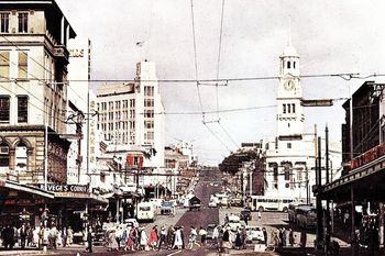 Auckland, Queen st  1960

