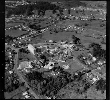 Whangarei hospital...1962...Raumanga top right...
