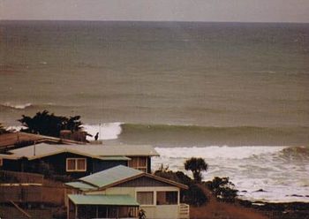 well the swell was there...just needed to clean up a bit..... Raglan...cool day...summer of '73
