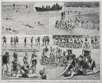Sumner Beach....Lifesaving ....1920
