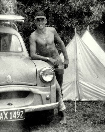 Billy doing a camp at Tokerau in the Bay of Islands....
