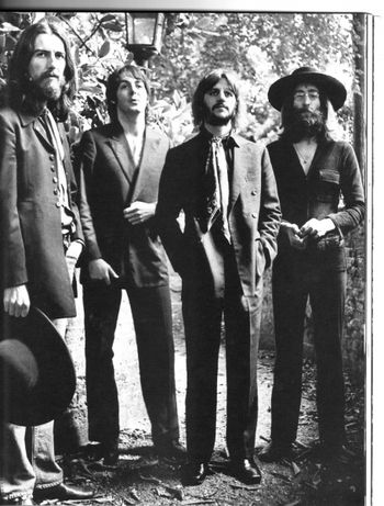 and of course ..the Beatles had gone from 'Love love me do".... to Ravi Shanknar and eastern mysticism....in 1969
