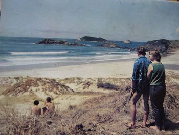 Ocean Beach 1959 (Northland).. Empty waves...not even sure if it had been surfed yet...anyone know!!!!
