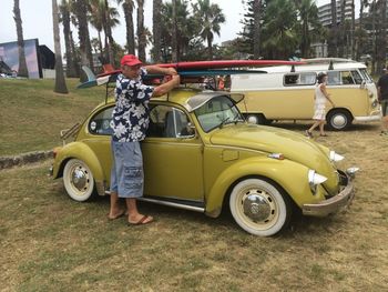 but nothin can beat the ol' VW.... Mike Freshwater Beach 100yr Centennial Duke reinactment day...Vdubs everywhere....2015
