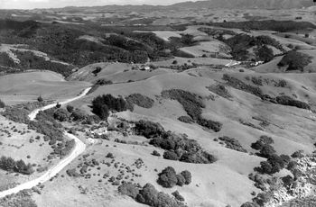 Heading over the hills from the Cove to Langs ...summer of '65
