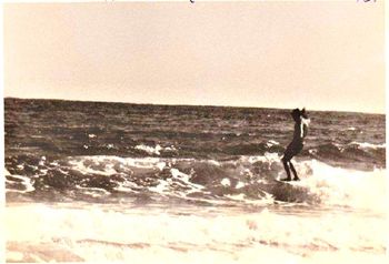 Lived at 'Legs' mums home for a couple of months in Punchbowl Sydney Every weekend we would head down the coast for a surf with a few of legs mates....here's one!!....John Blair...i was amazed how these so called average Sydney western suburbs surfers were so good..they just ripped!!
