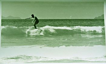 the unmistakable style of Trevor King...Uretiti  (Bream Bay ..Northland)..summer of '66
