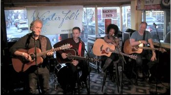 At Winterfolk Fest XV Toronto Sharing the stage with singer-songwriters Dougal Bichan, Juha Juppi and Aidan Devine
