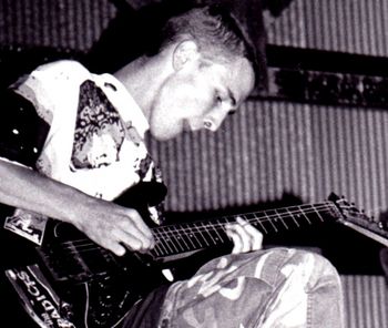 Live @ the Red Shed, Caro, Michigan, September 4th, 1993. Photo by and courtesy of Molly Howard.
